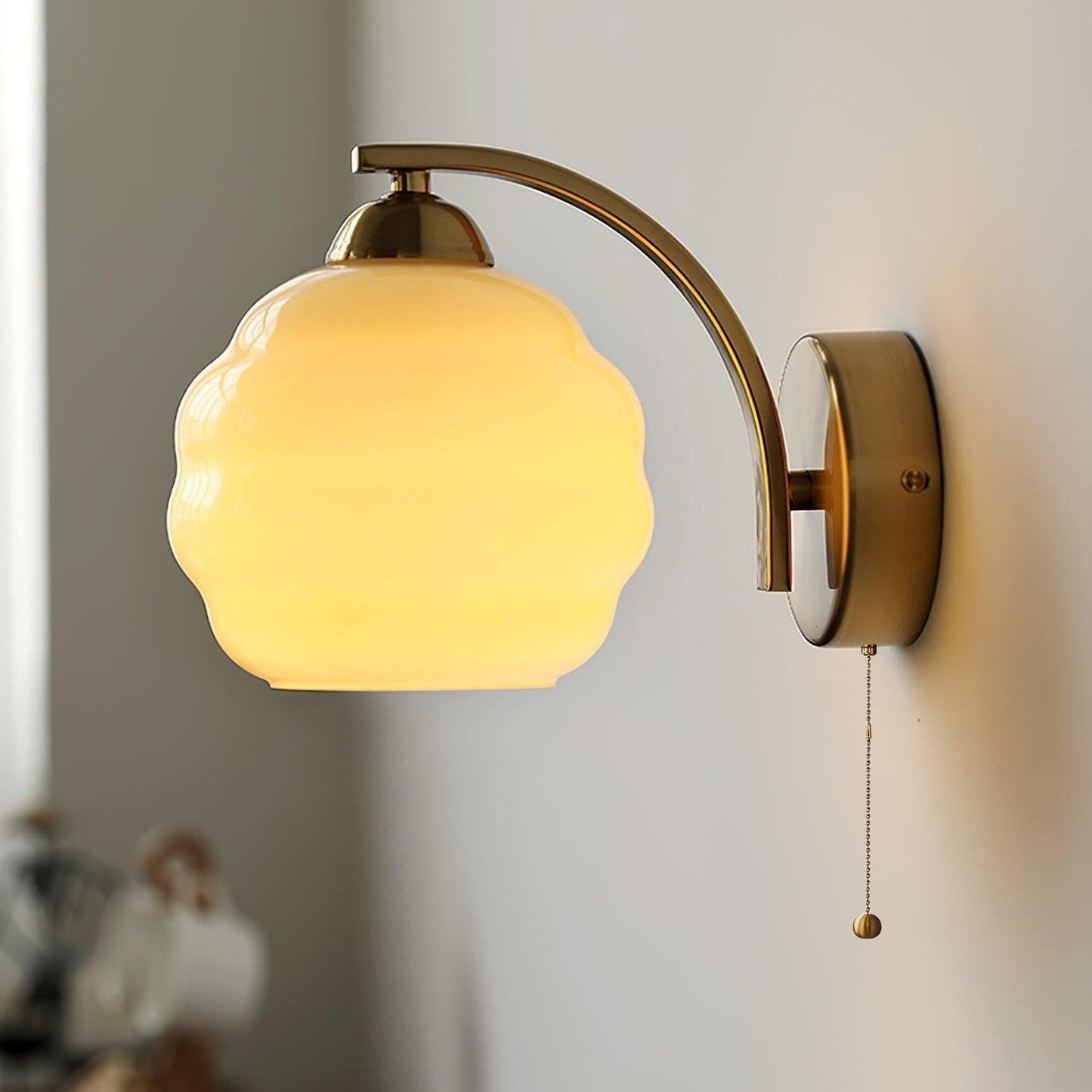 Decora – Art Deco Wandlamp in Goud of Chroom