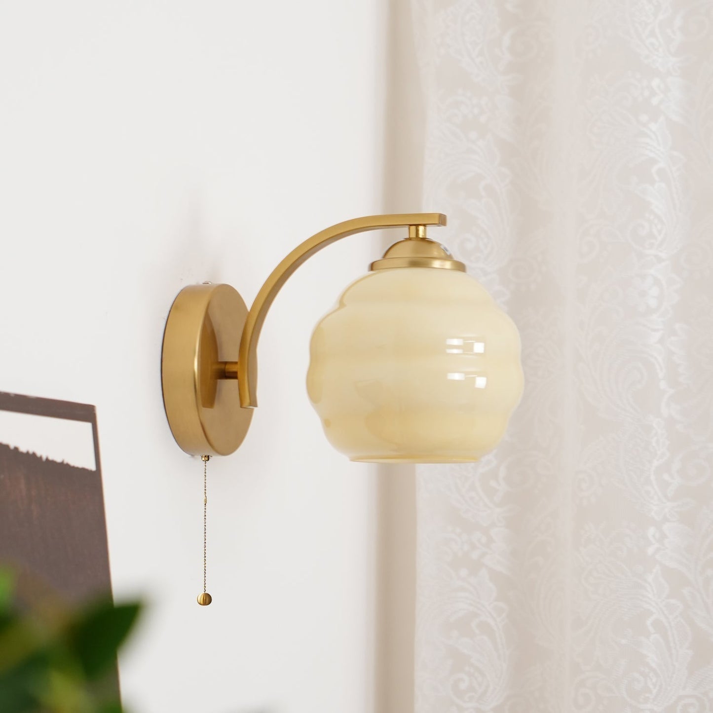 Decora – Art Deco Wandlamp in Goud of Chroom