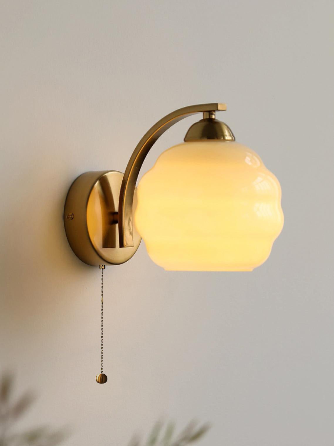 Decora – Art Deco Wandlamp in Goud of Chroom