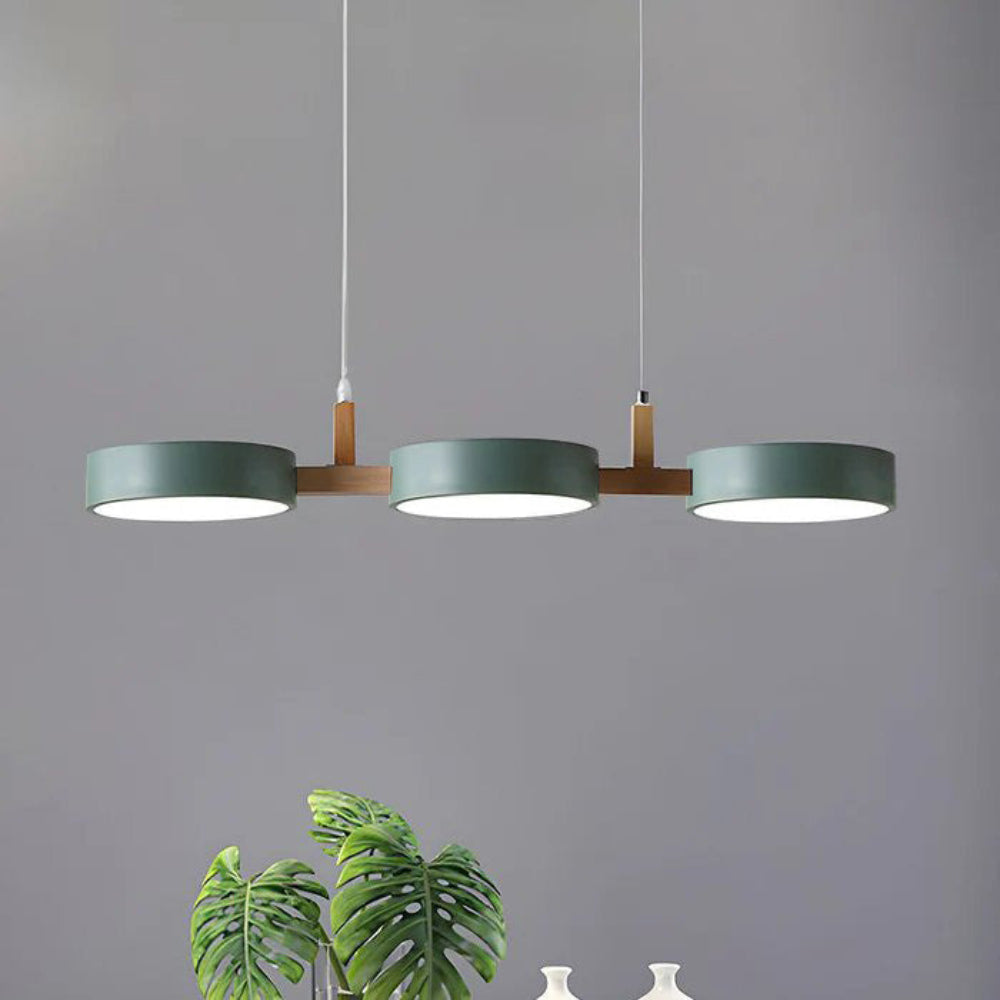 Noro – Scandinavische Hanglamp (Plafondlamp, Hout & Metaal, Modern Minimalistisch, E27)