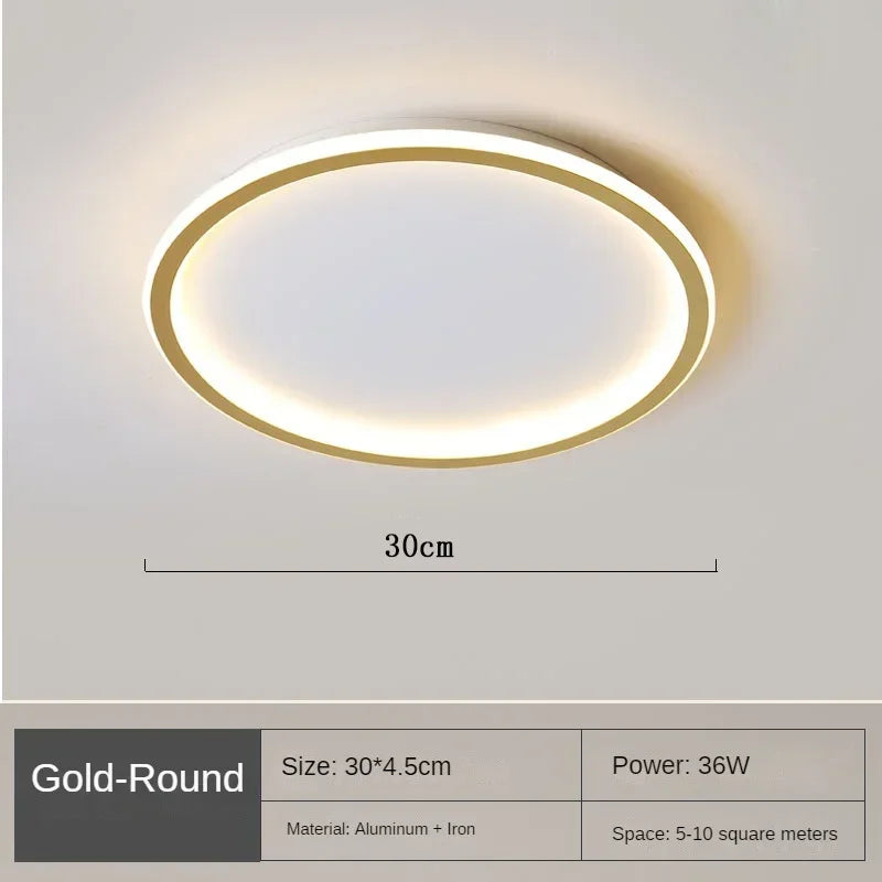Luxwalk - AuroraGlobe Noordic Ronde Plafondlamp
