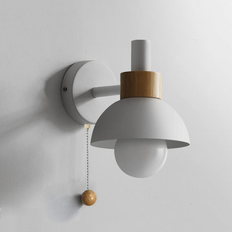 Nomi – Scandinavische Macaron Globe Wandlamp (1-Licht)