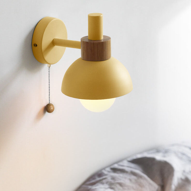 Nomi – Scandinavische Macaron Globe Wandlamp (1-Licht)