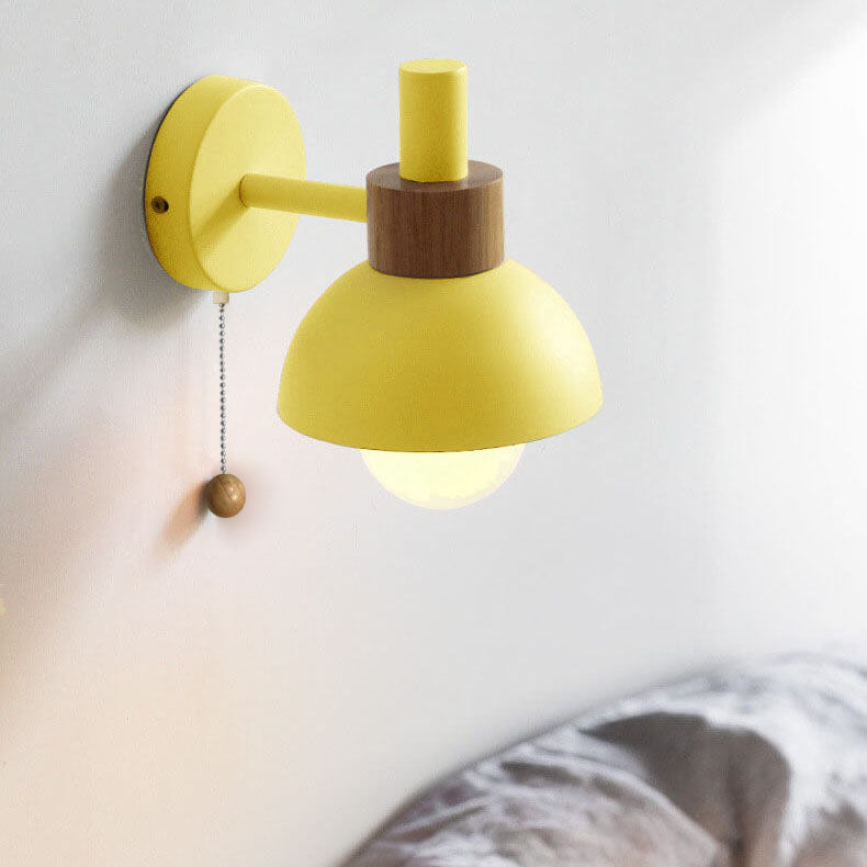 Nomi – Scandinavische Macaron Globe Wandlamp (1-Licht)