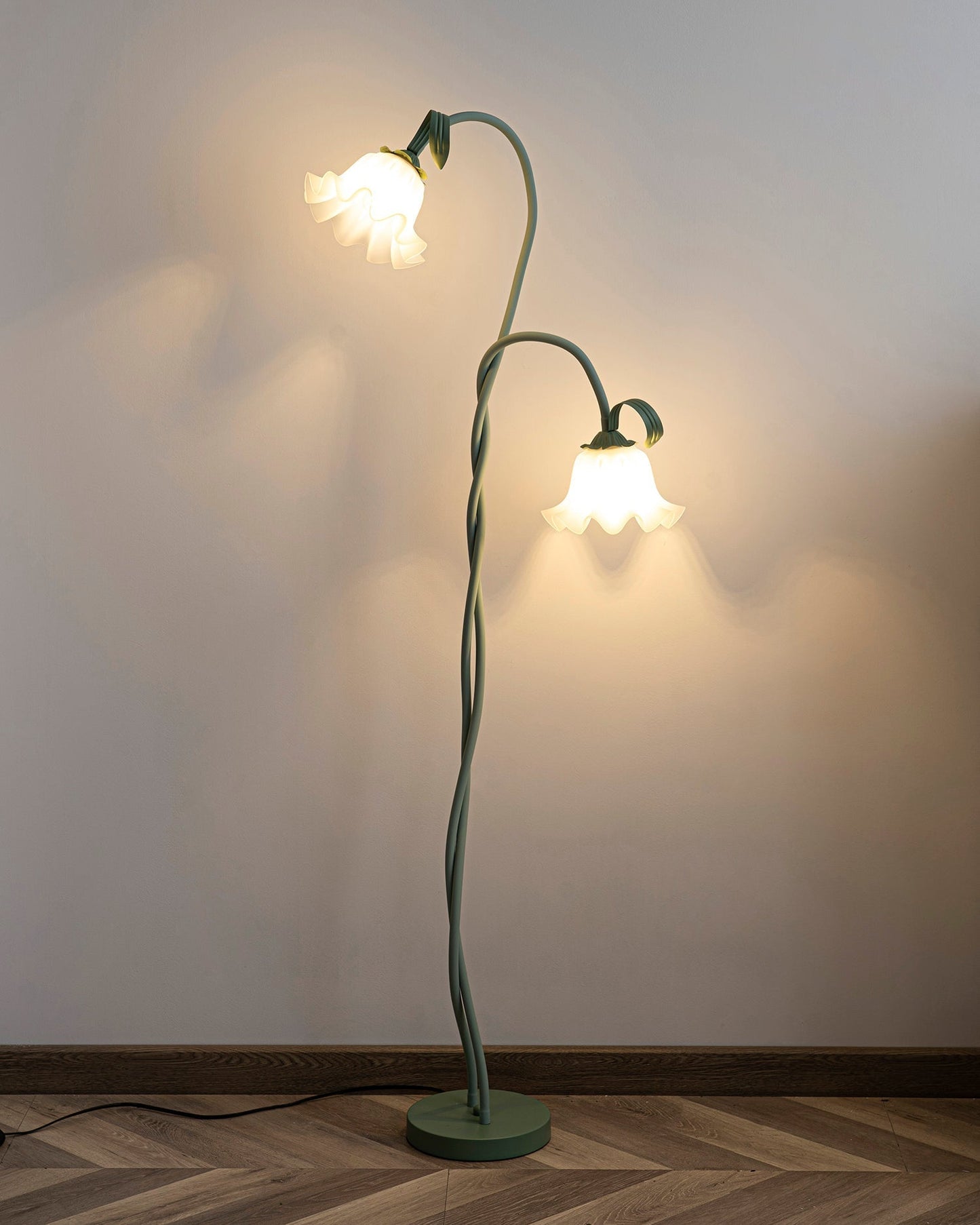 Calla – Bloemen Vloerlamp (Artistieke Staande Lamp, E27 LED)