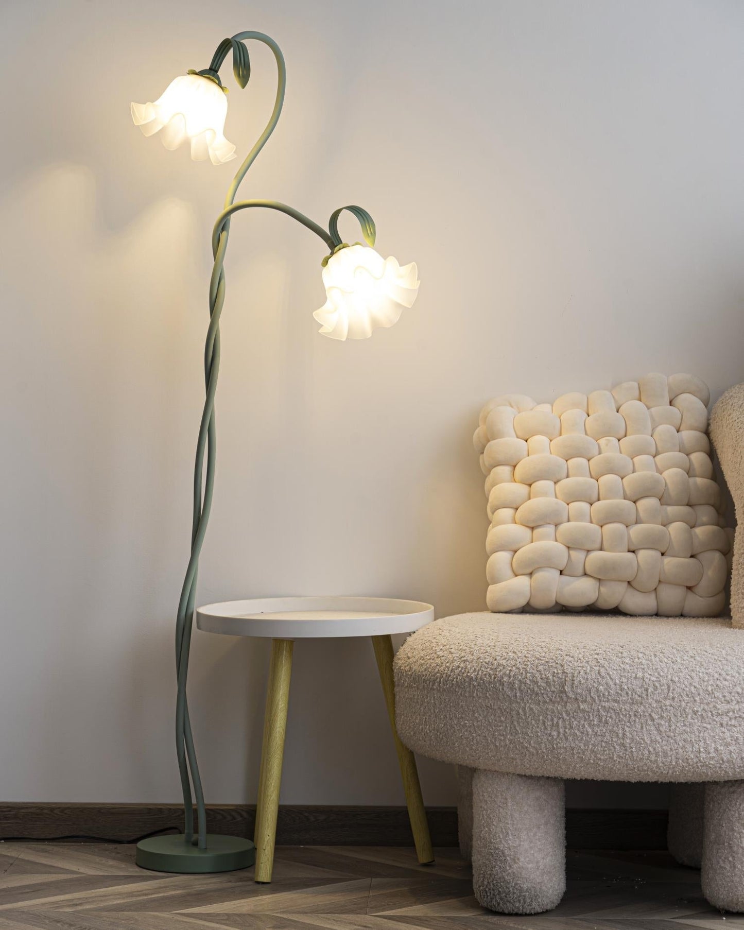 Calla – Bloemen Vloerlamp (Artistieke Staande Lamp, E27 LED)