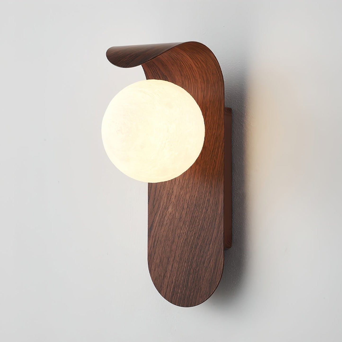 Carlyle – Scandinavische Minimalistische Wandlamp met Houtaccent (LED)