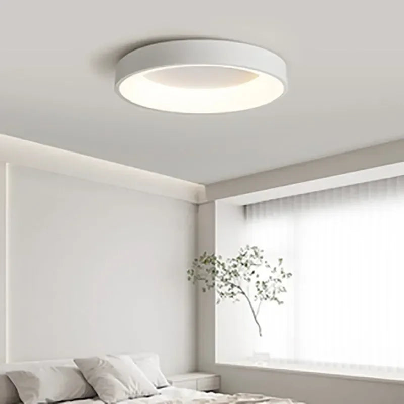 Planora - Scandinavische Ronde LED Plafondlamp Met Zachte Warme Gloed