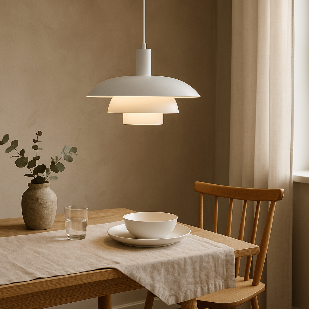 Radiora - Elegante Deense Hanglamp Met Minimalistisch Ontwerp