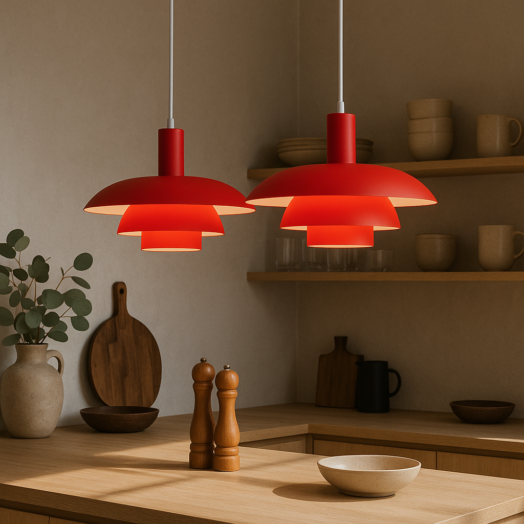 Radiora - Elegante Deense Hanglamp Met Minimalistisch Ontwerp