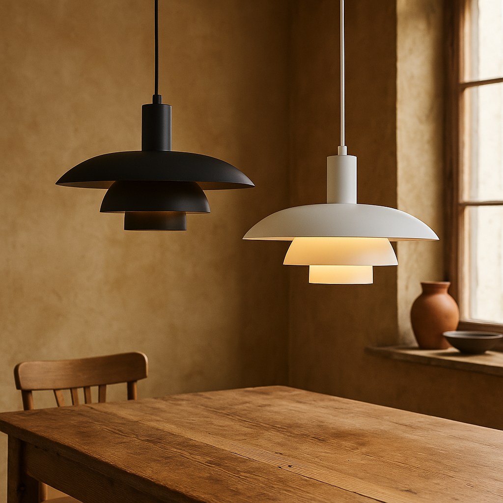 Radiora - Elegante Deense Hanglamp Met Minimalistisch Ontwerp