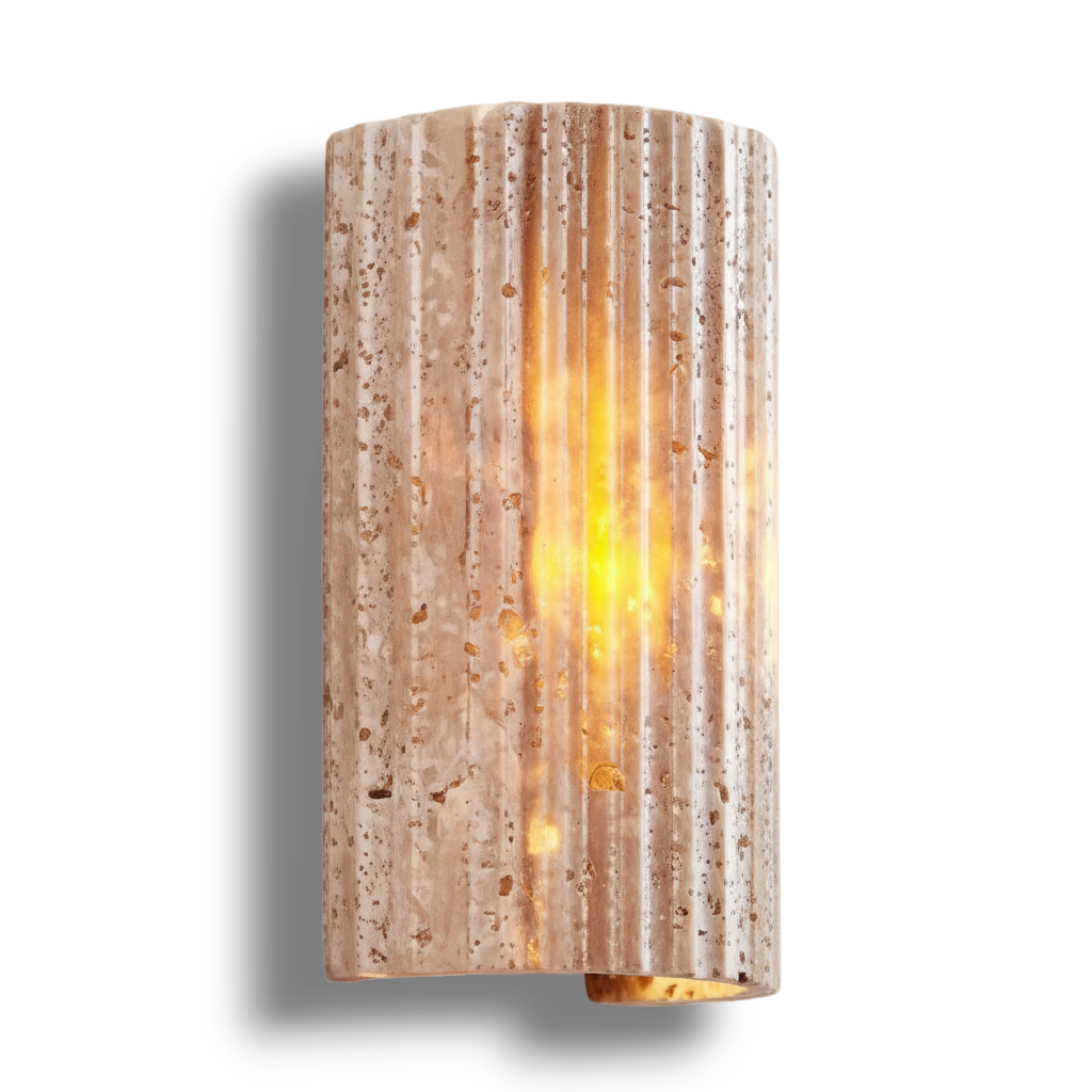 Aurelin – Natuursteen LED Wandlamp