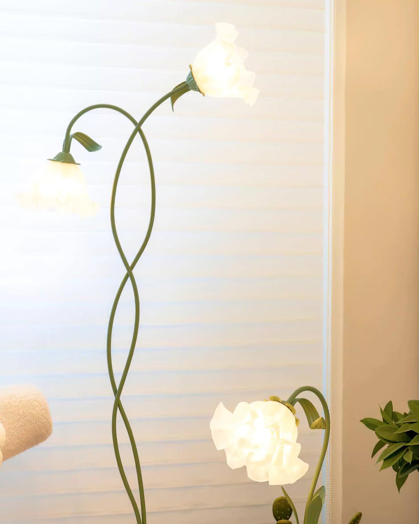 Calla – Bloemen Vloerlamp (Artistieke Staande Lamp, E27 LED)