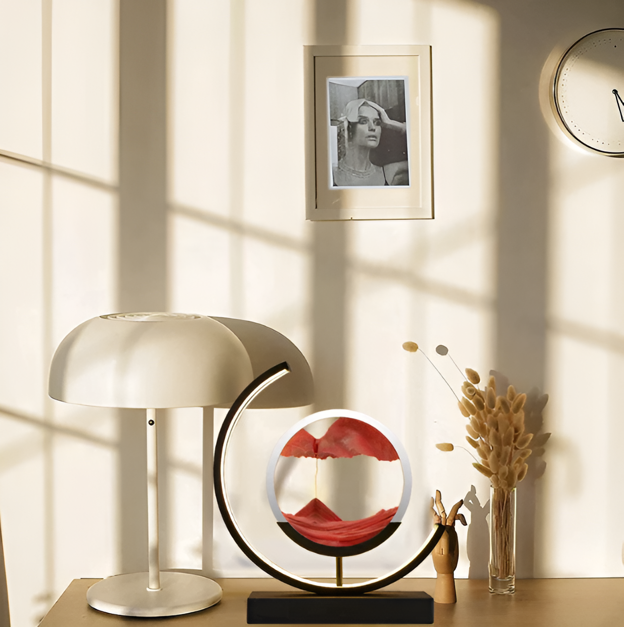 Serava – LED Zandkunst Tafellamp