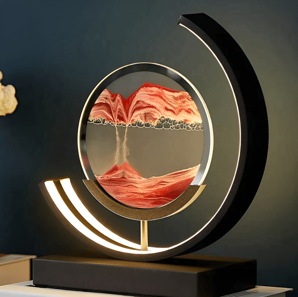 Serava – LED Zandkunst Tafellamp