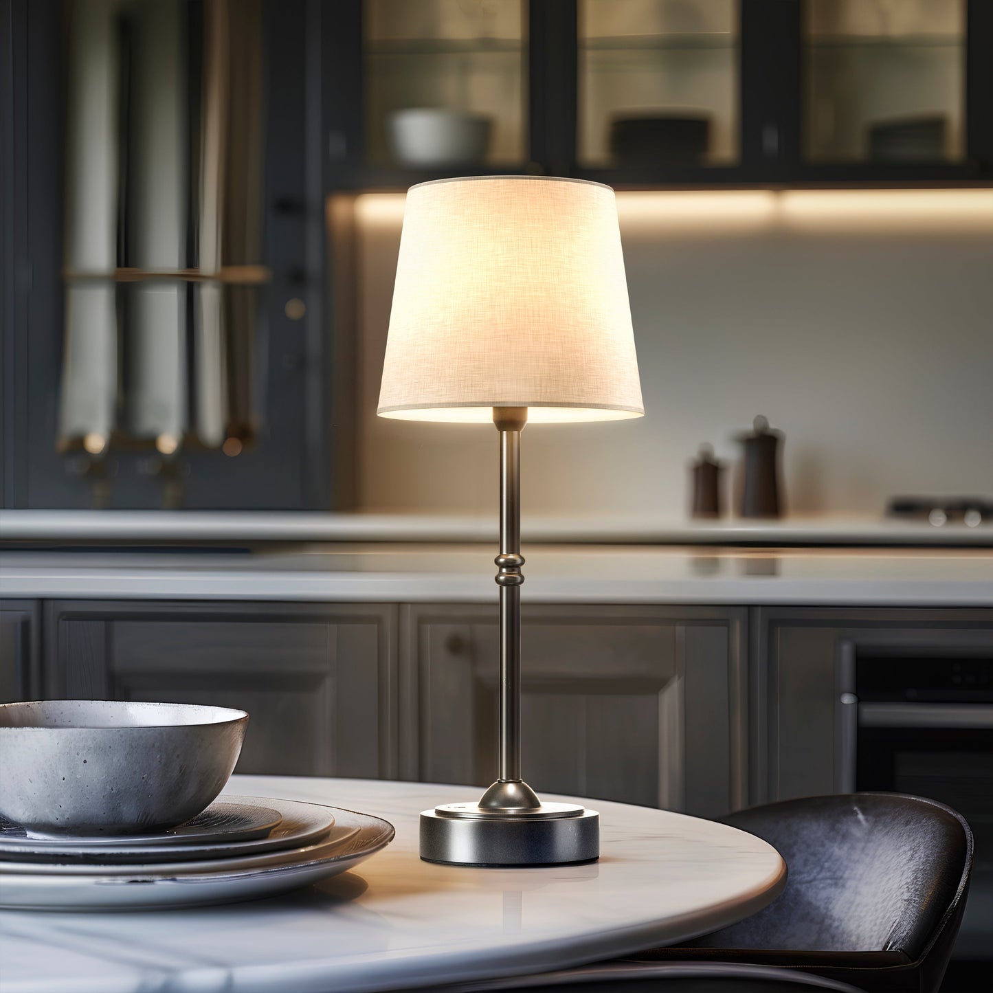 Pridola – Draadloze Moderne Tafellamp met Touch Bediening