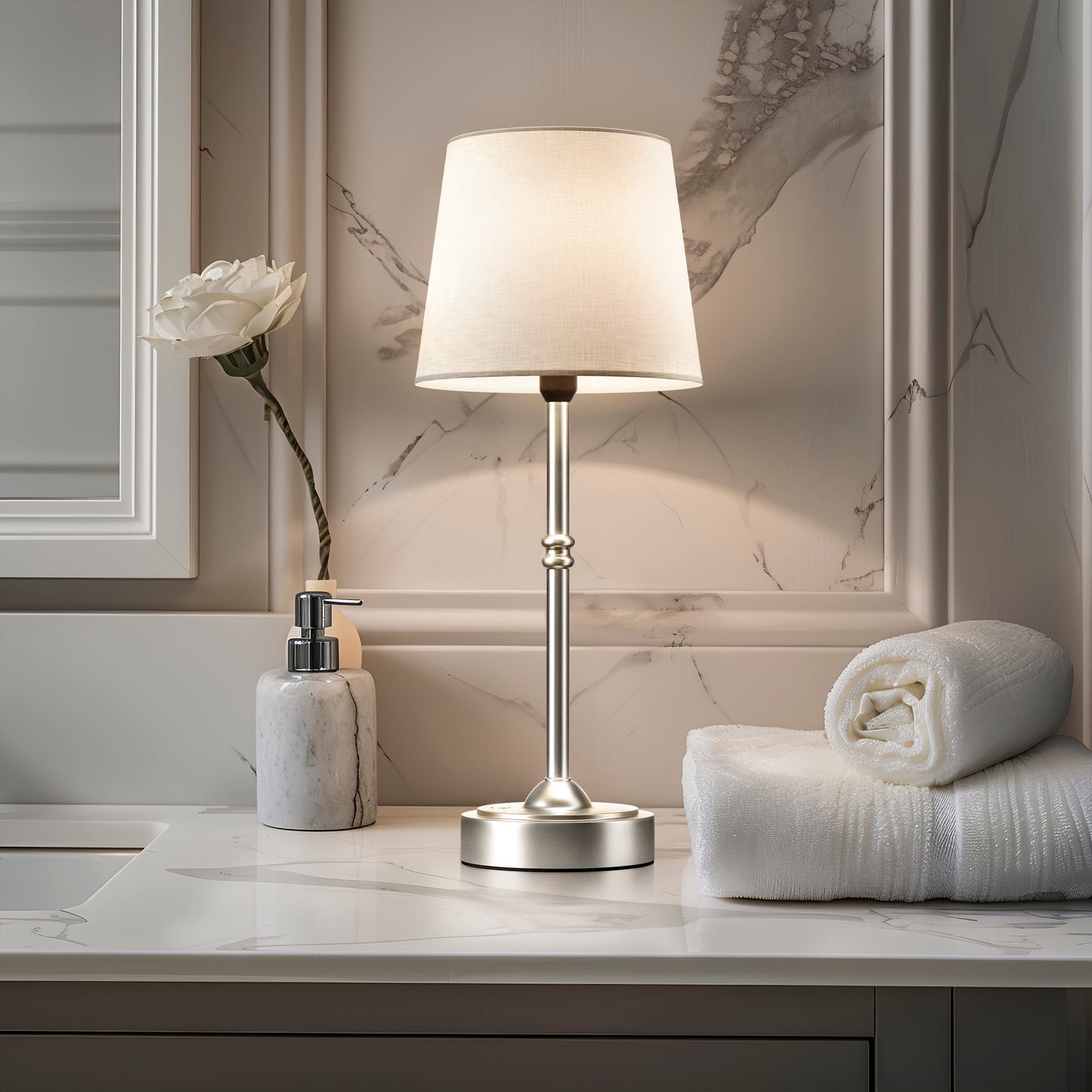 Pridola – Draadloze Moderne Tafellamp met Touch Bediening