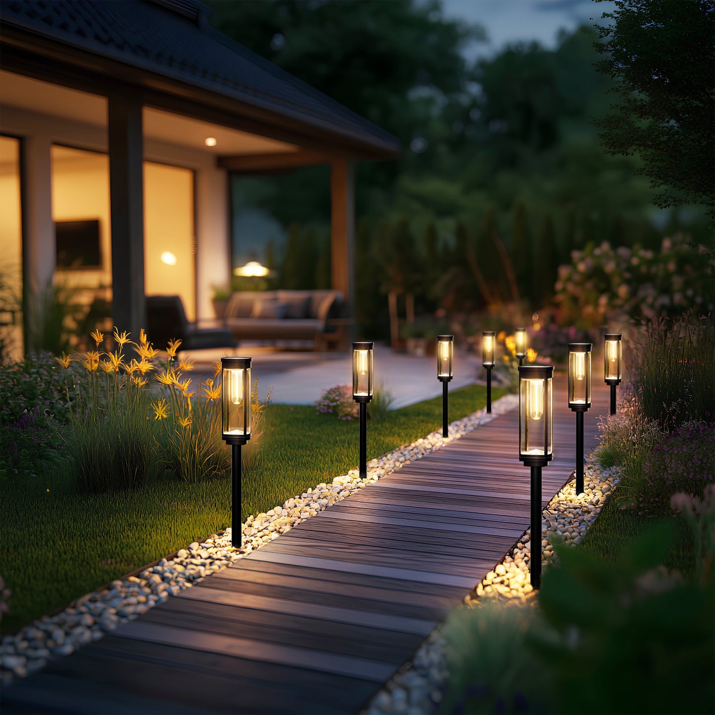 Solaro – Zonne-energie Padverlichting (Set van 2/6/8)