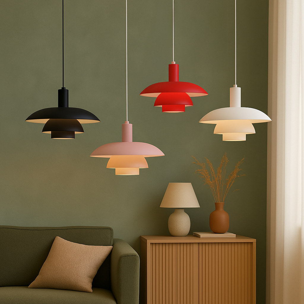 Radiora - Elegante Deense Hanglamp Met Minimalistisch Ontwerp