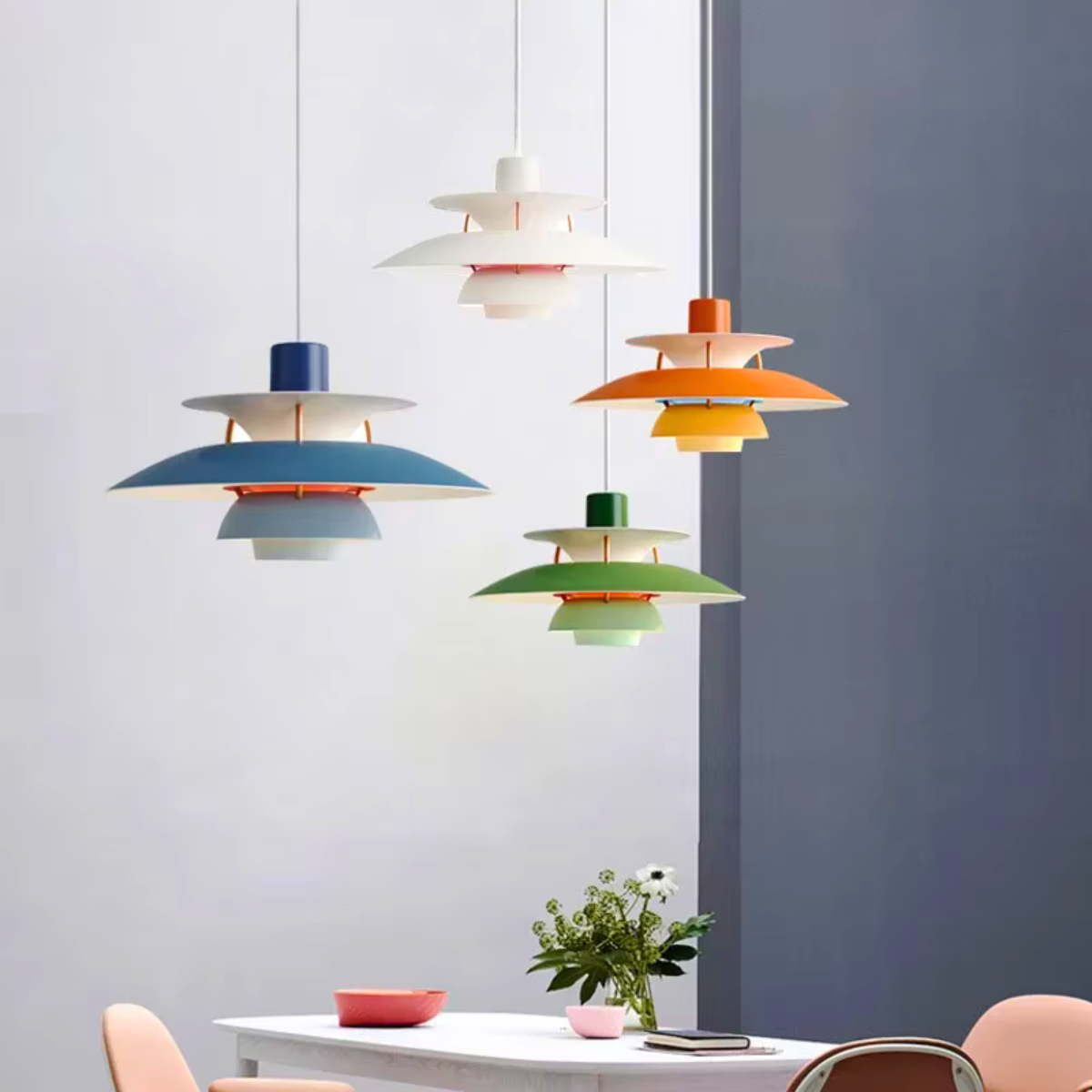 Colora – Scandinavische Kleurrijke Plafondlamp & Hanglamp