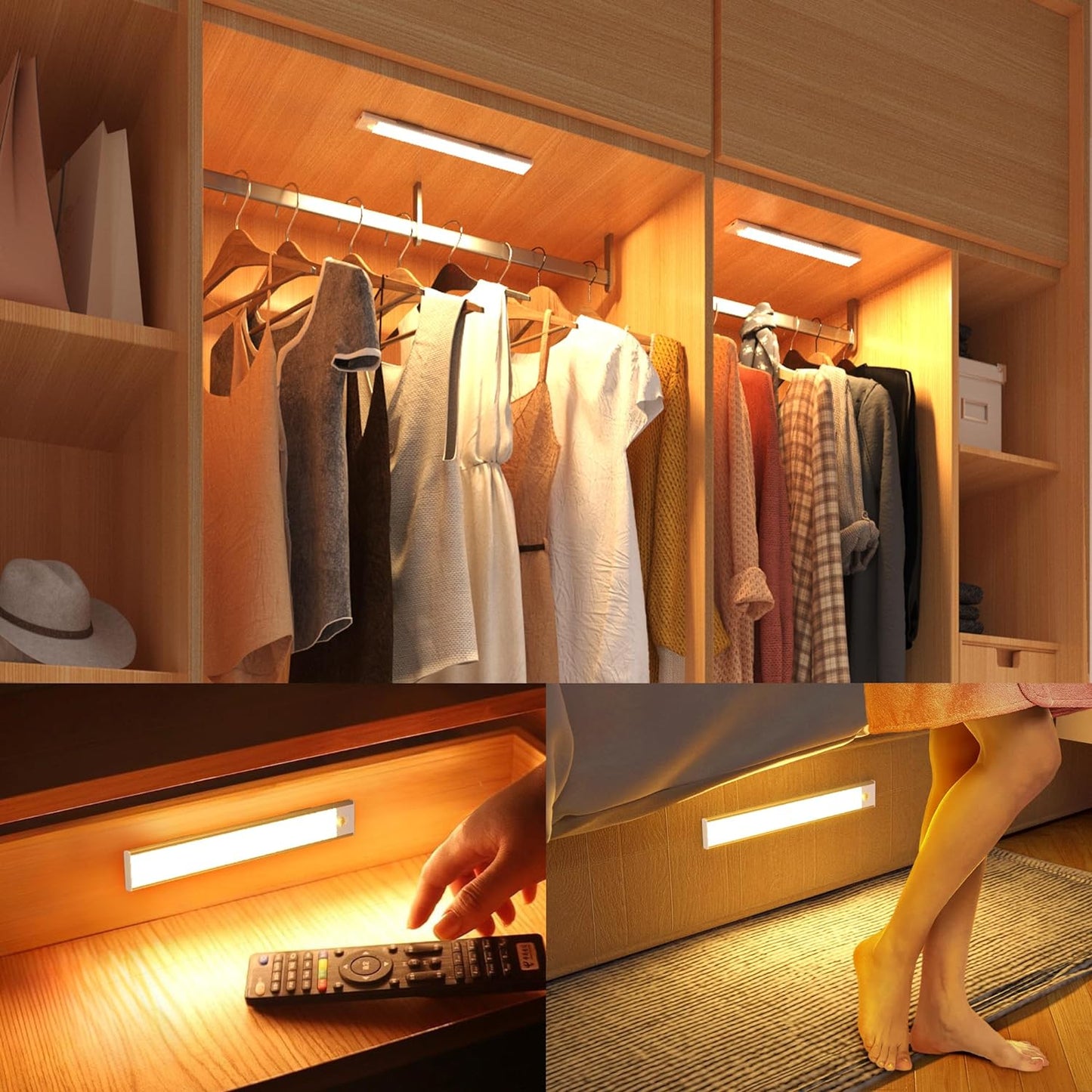 Sensivo – Draadloze LED Lamp met Sensor en 3 Lichtkleuren