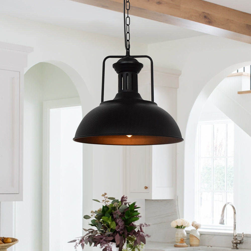 Brennor – Moderne Industriële Dome Hanglamp