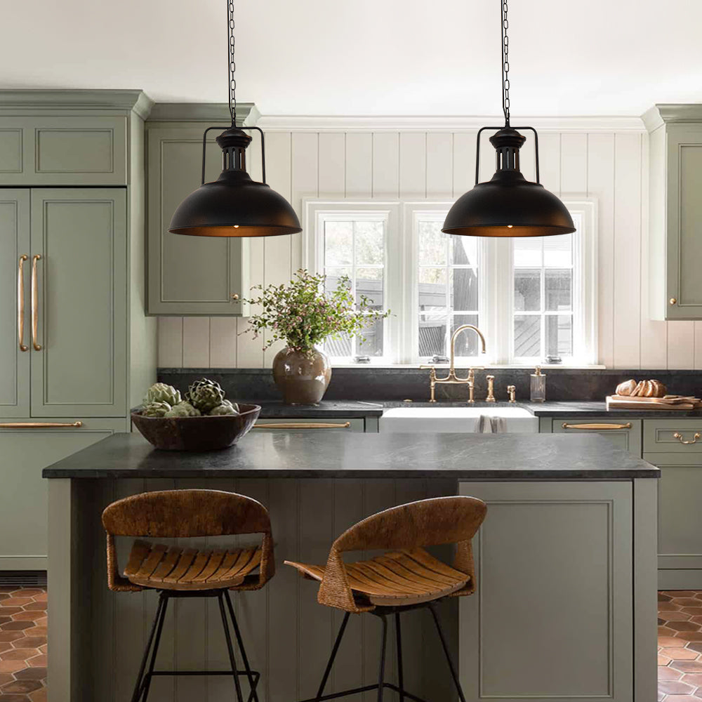 Brennor – Moderne Industriële Dome Hanglamp