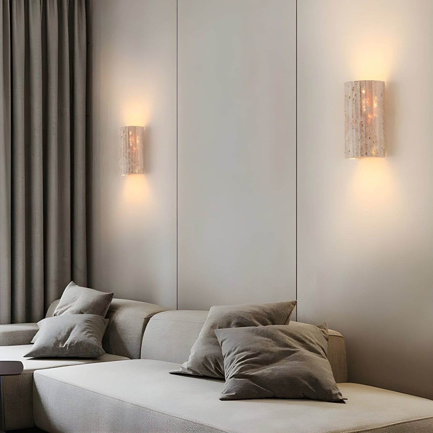 Aurelin – Natuursteen LED Wandlamp