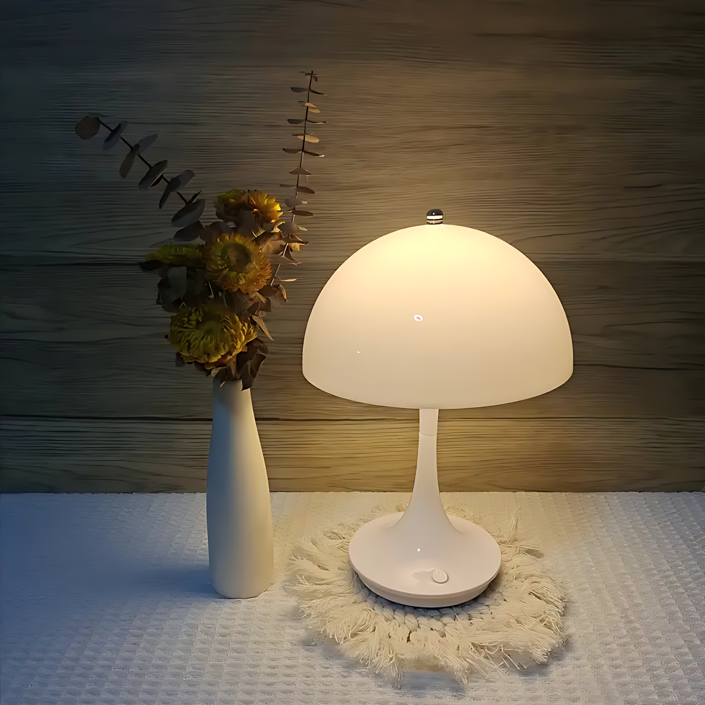 Mushara – Draadloze LED Tafellamp met Scandinavisch Design