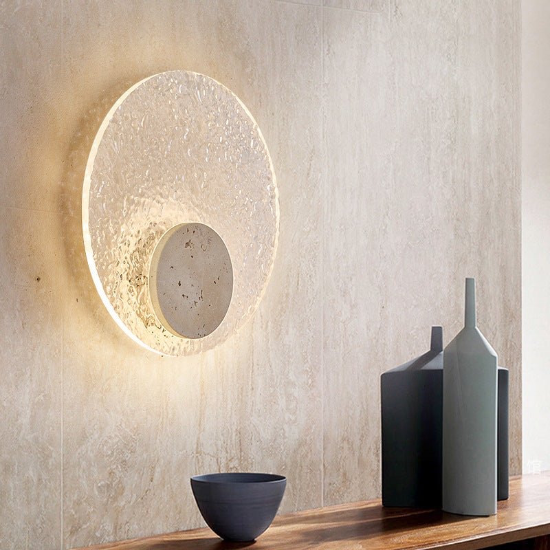 Calora – Acryl Travertin Creatieve Wandlamp