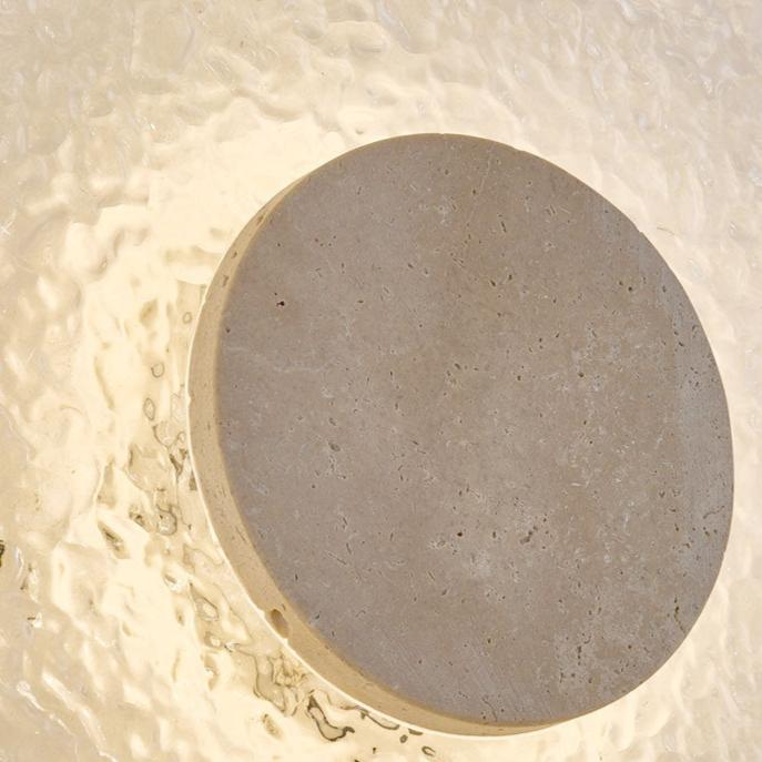 Calora – Acryl Travertin Creatieve Wandlamp