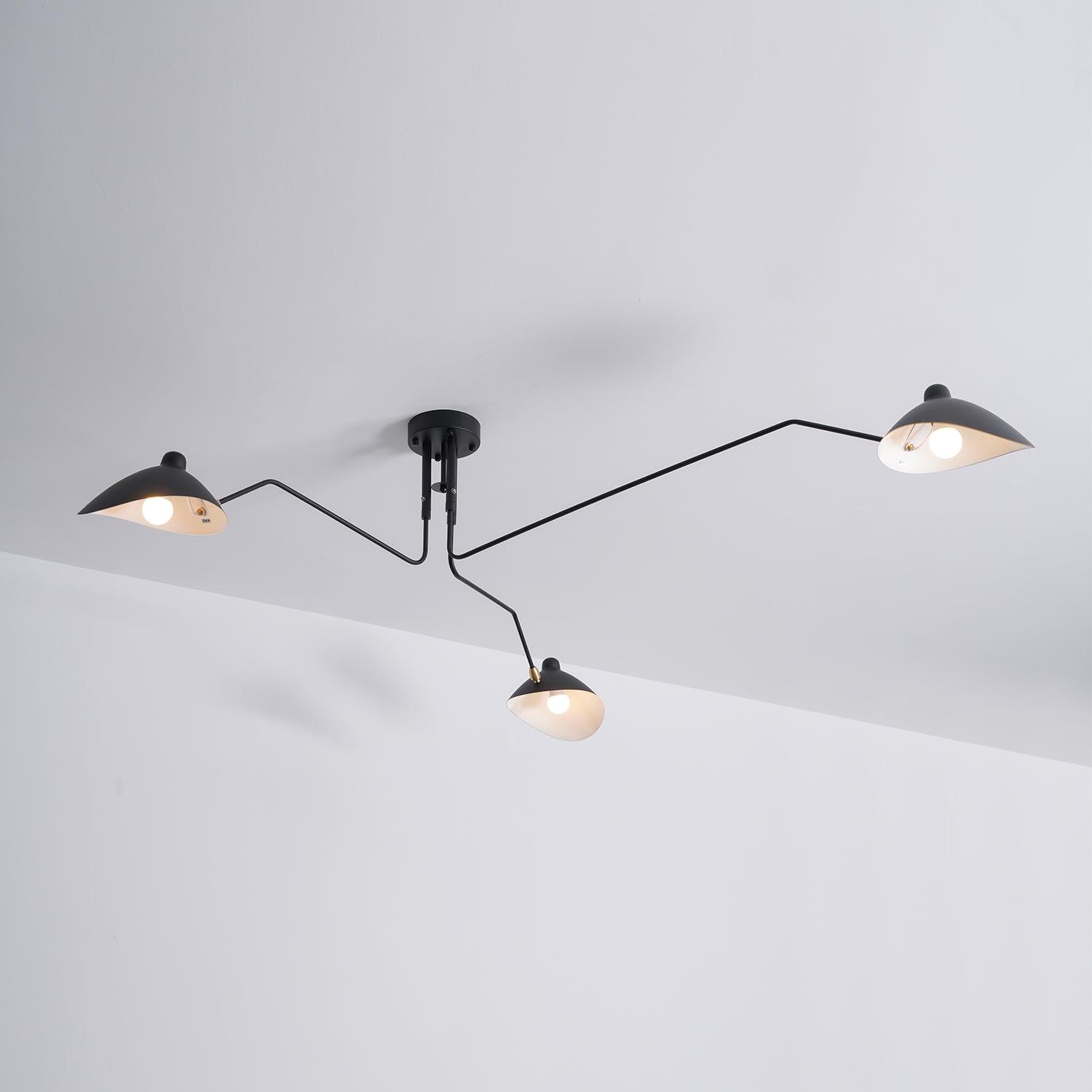 Morvane – Mid-Century Verstelbare Plafondlamp