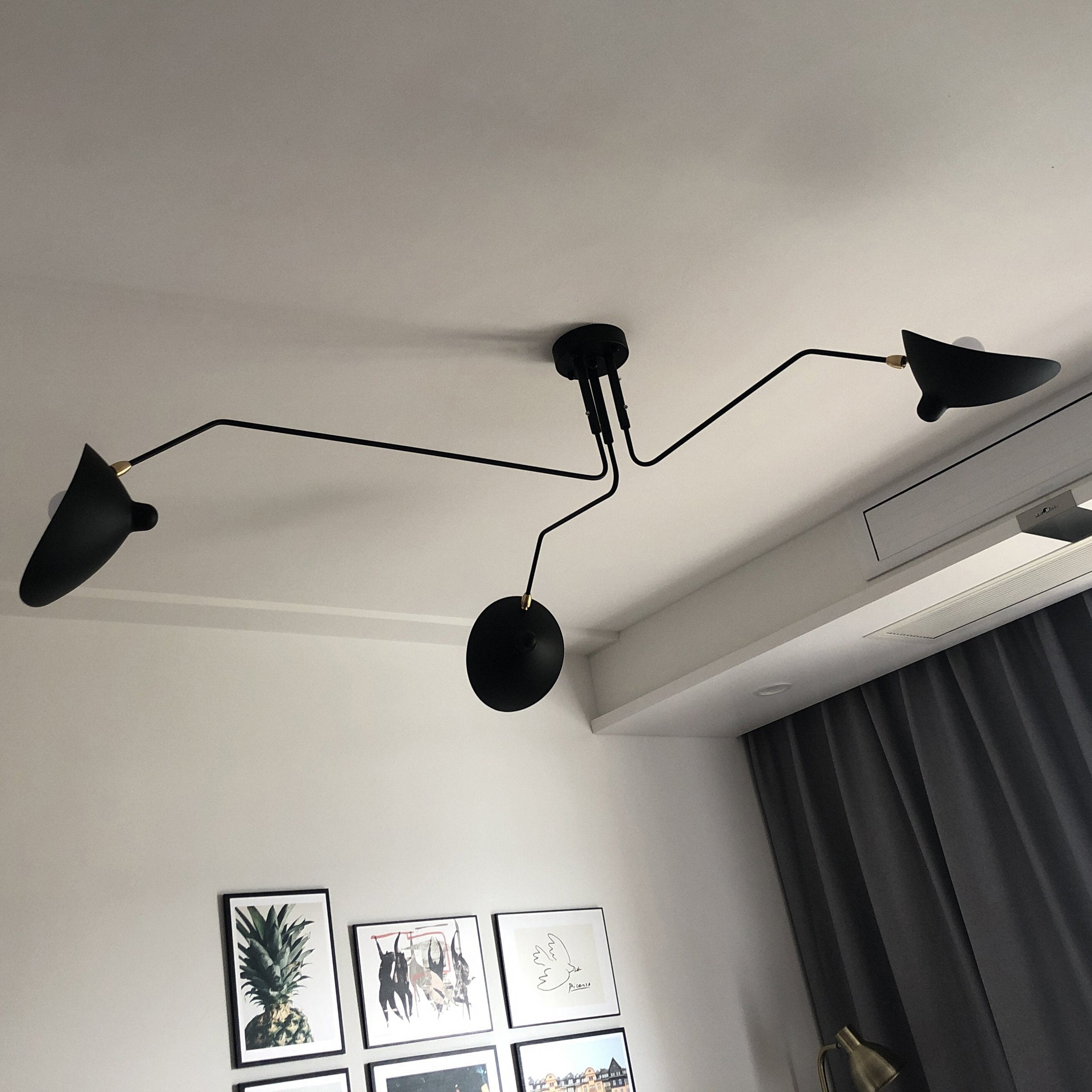 Morvane – Mid-Century Verstelbare Plafondlamp