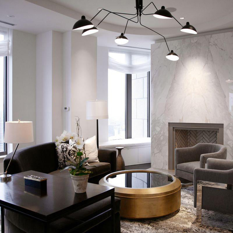 Morvane – Mid-Century Verstelbare Plafondlamp