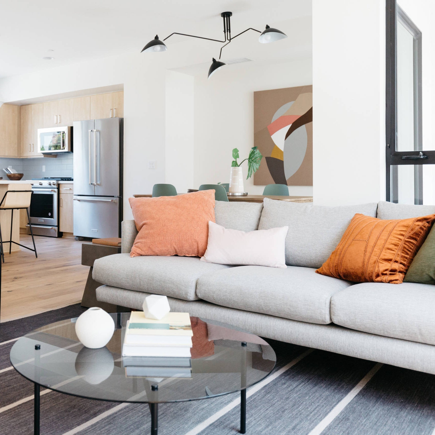 Morvane – Mid-Century Verstelbare Plafondlamp