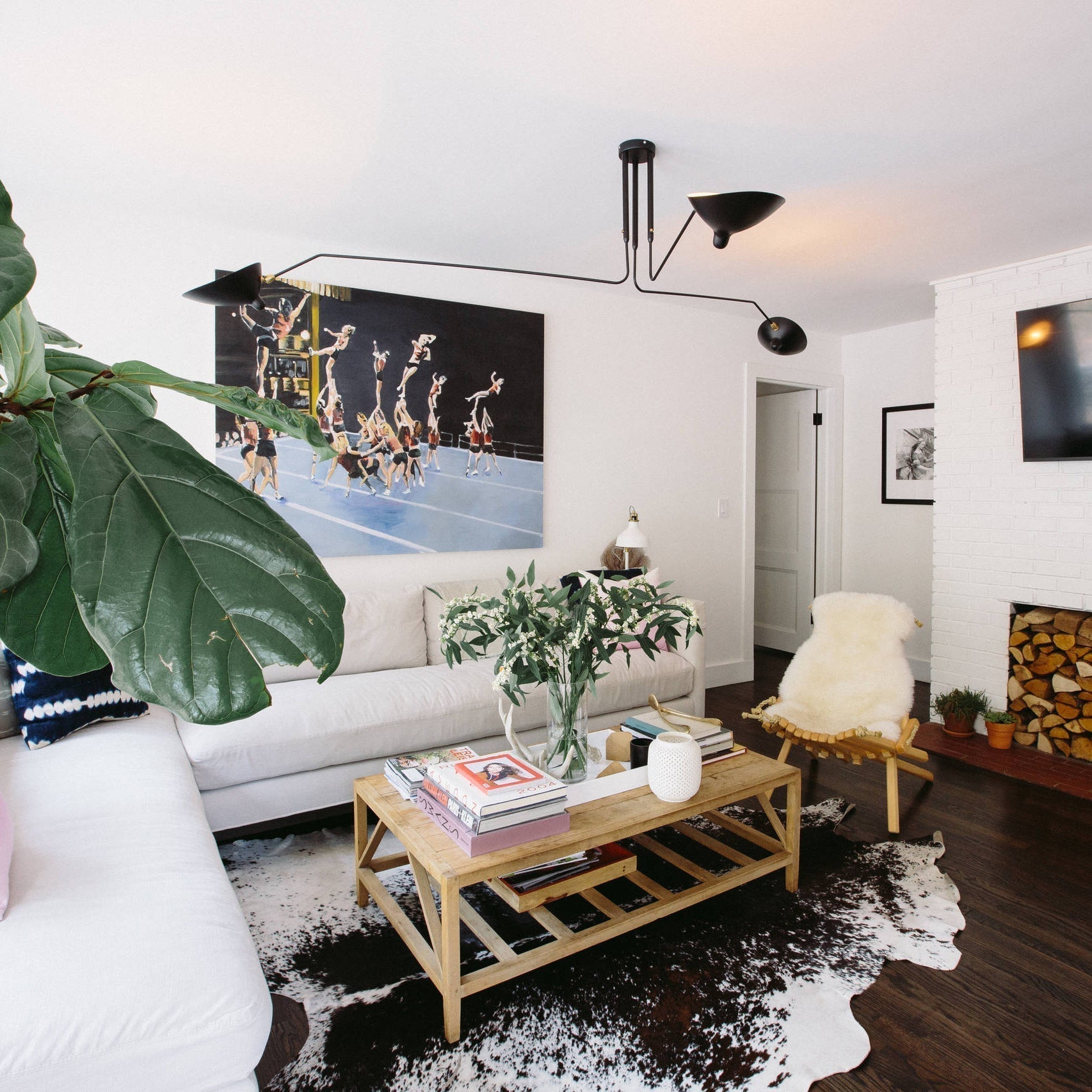 Morvane – Mid-Century Verstelbare Plafondlamp