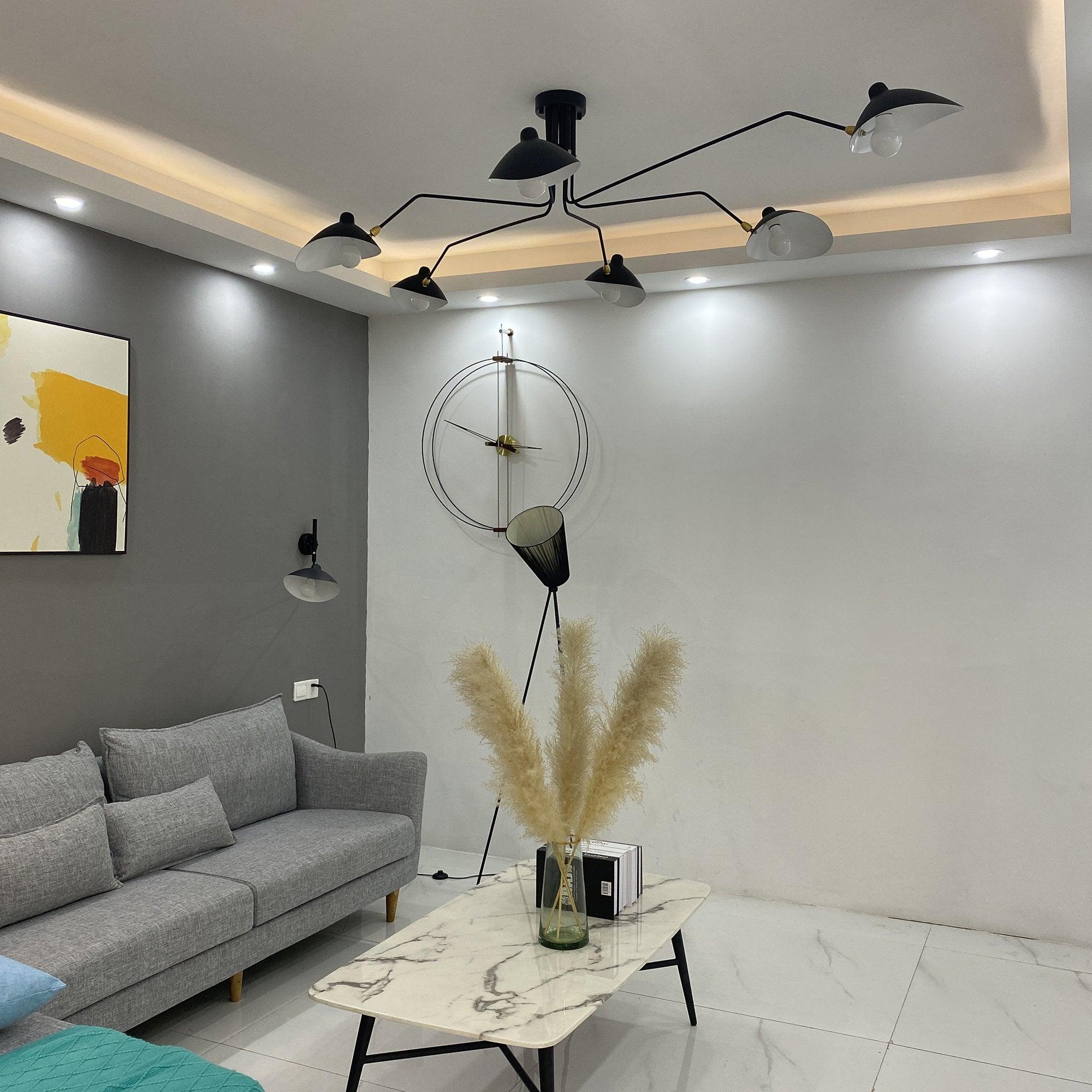 Morvane – Mid-Century Verstelbare Plafondlamp