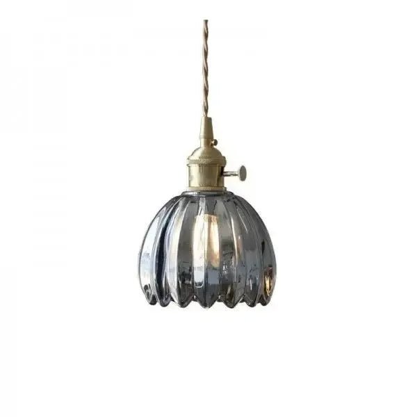 Amara – Elegante Glazen Bloem Hanglamp Plafondlamp
