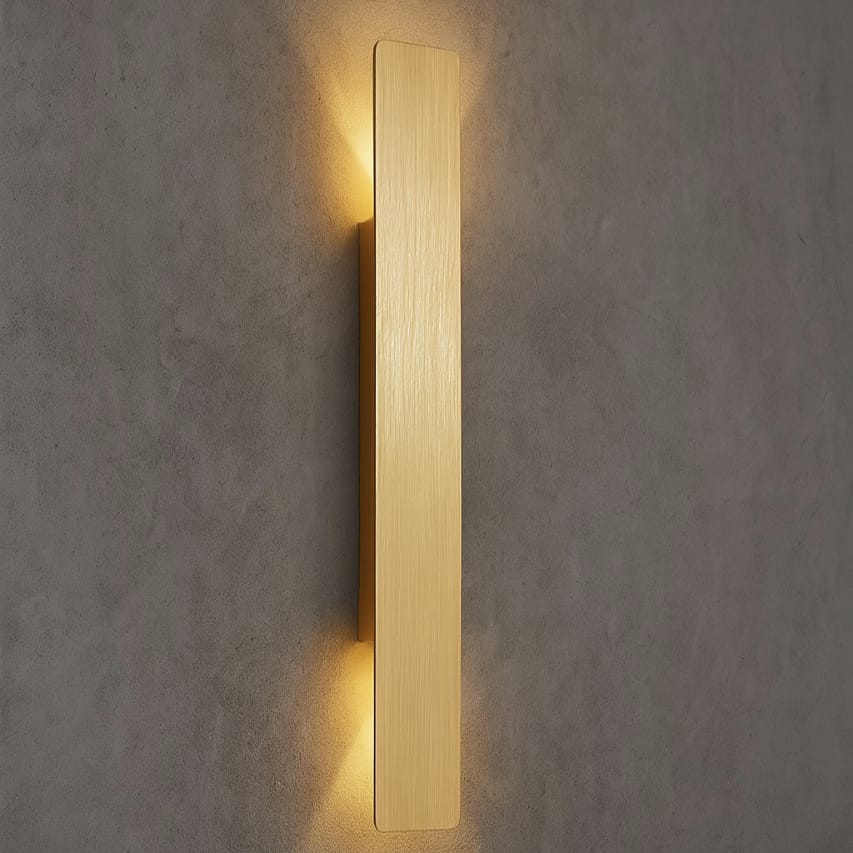 Aurea – Gouden Weerbestendige LED Buiten Wandlamp