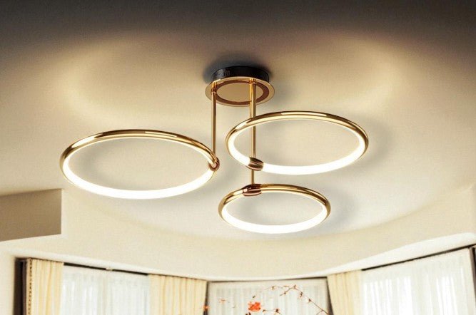 Aurelia – Moderne LED Plafondlamp met Geometrisch Ringontwerp