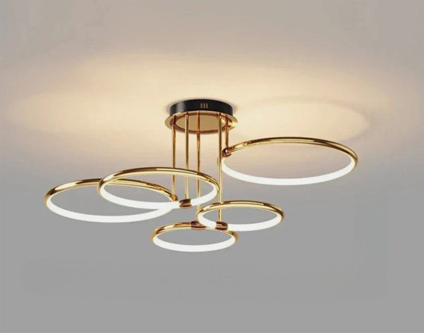 Aurelia – Moderne LED Plafondlamp met Geometrisch Ringontwerp