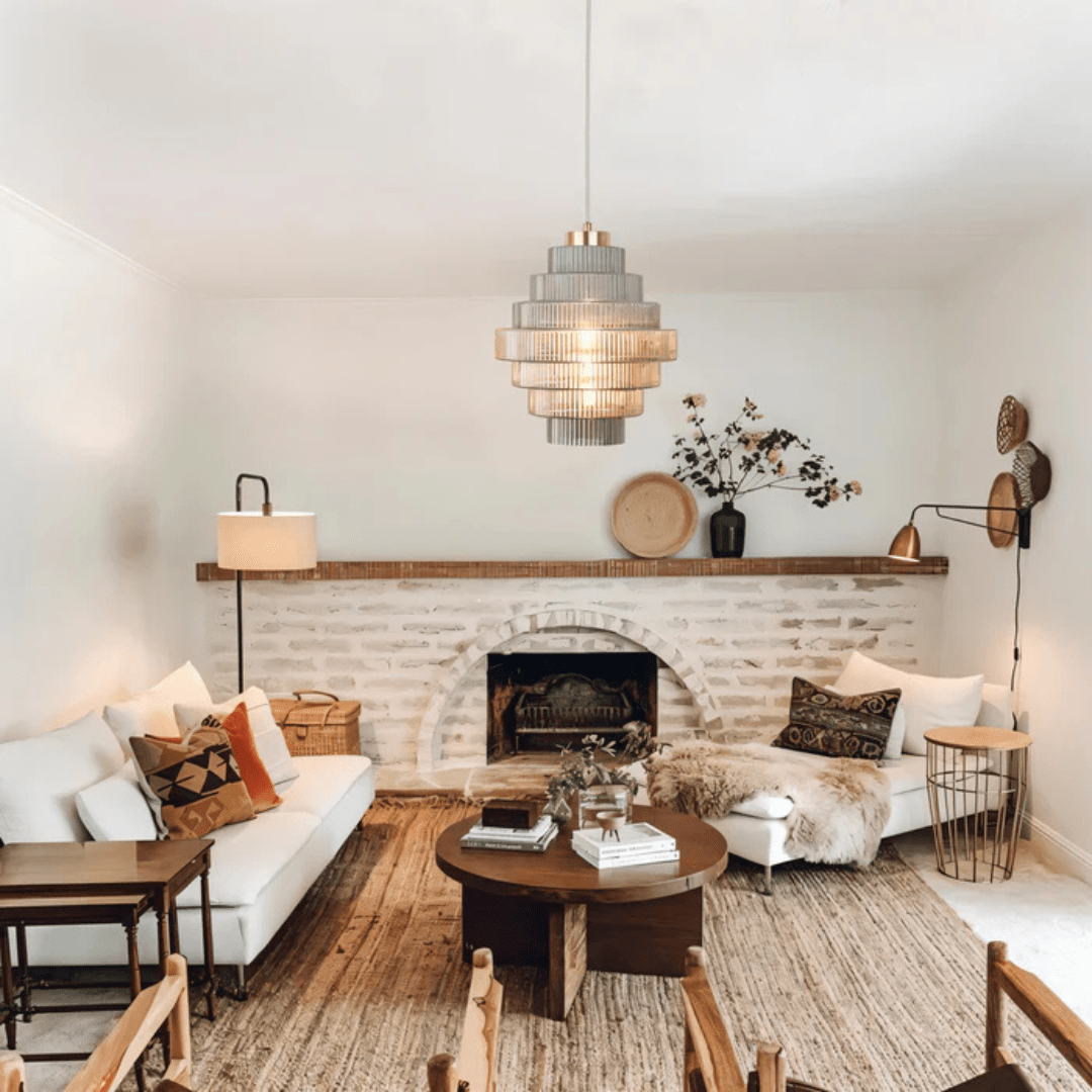 Aurelia – Retro Glazen Hanglamp