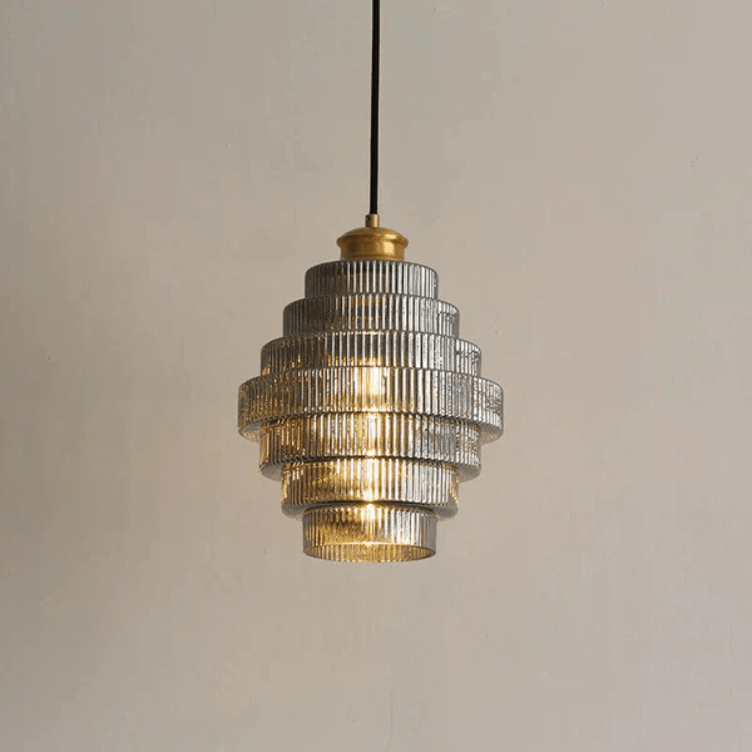 Aurelia – Retro Glazen Hanglamp