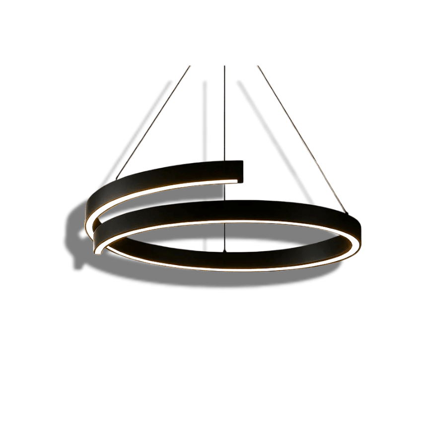 Aurelio – Moderne Dubbele Ring LED Kroonluchter