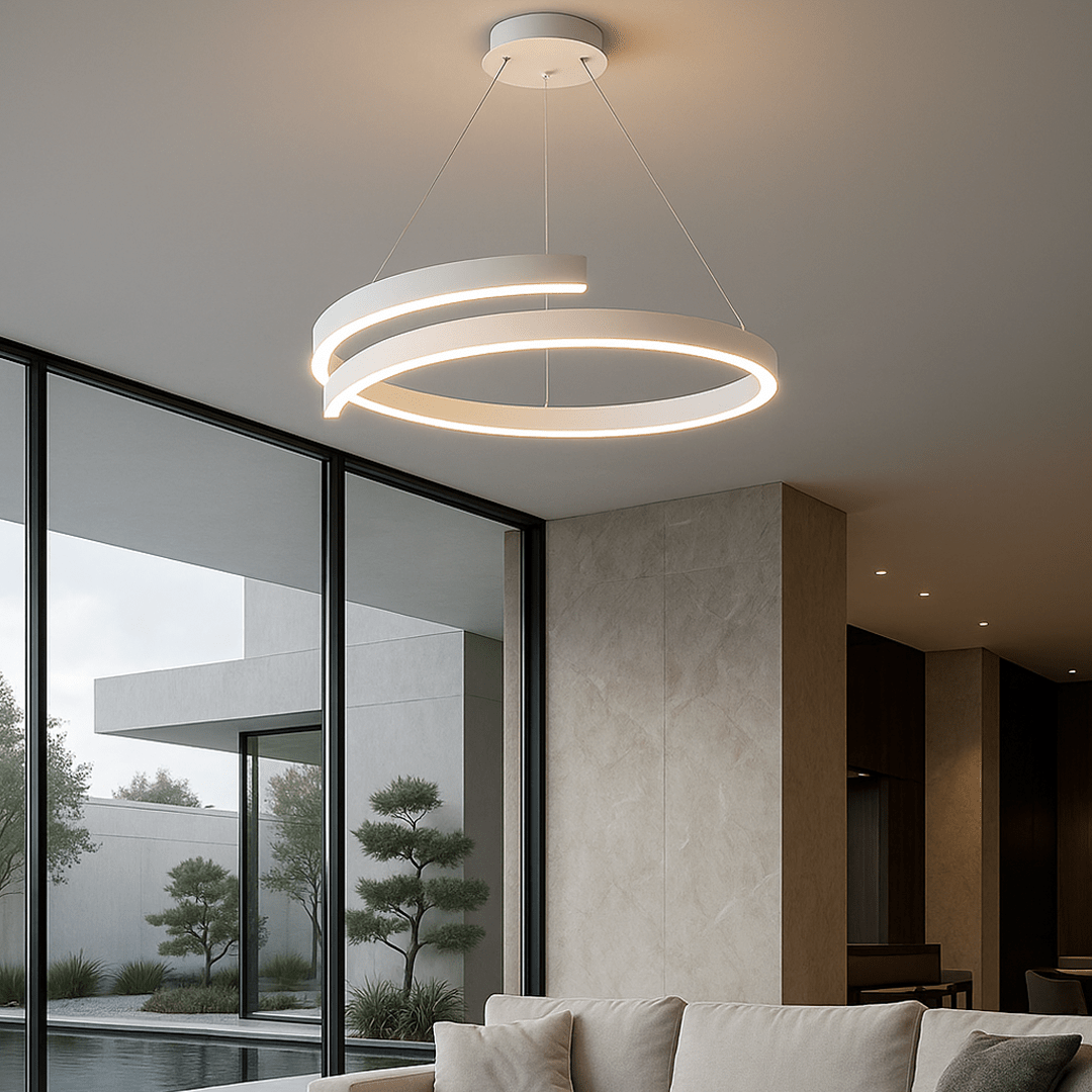 Aurelio – Moderne Dubbele Ring LED Kroonluchter