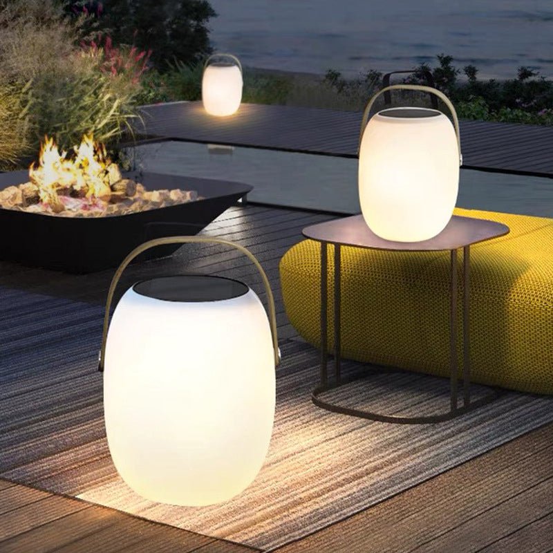Auri – Solar Draagbare Basket LED Buitenlamp Waterdicht
