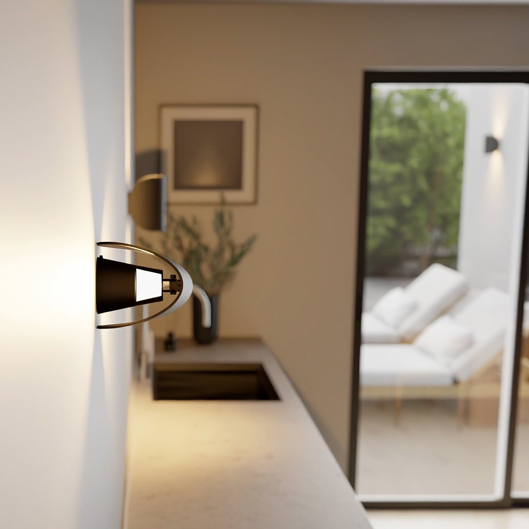 Trevio – Moderne Verstelbare LED Wandlamp (Binnen & Buiten)