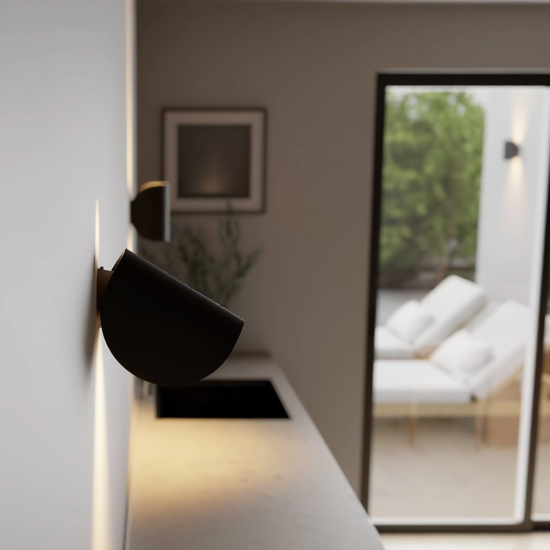 Trevio – Moderne Verstelbare LED Wandlamp (Binnen & Buiten)