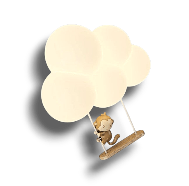 Dayvane - Energiezuinige LED Wandlamp Met Vriendelijke Uitstraling Voor Kinderkamer