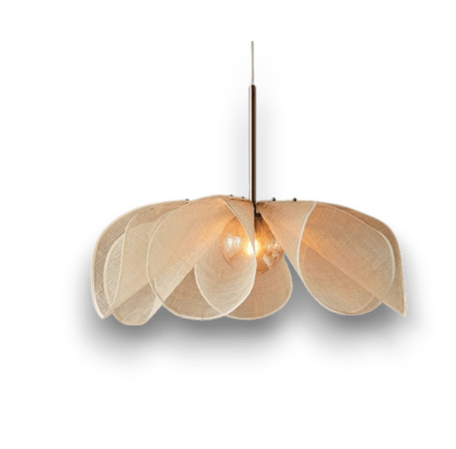 Deckora - Retro-geïnspireerde Stoffen Hanglamp Voor Gezellige Interieurs